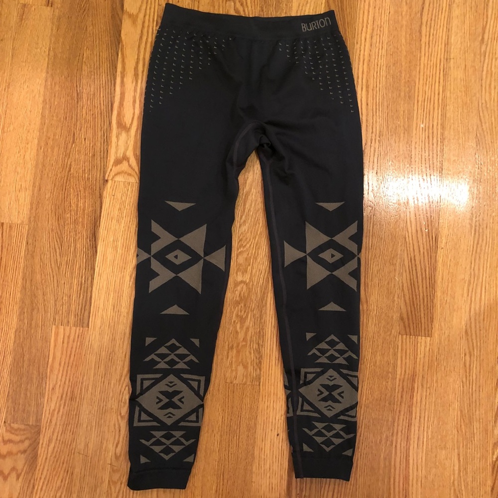 Burton ✨ Patterned Base Layer Seamless Leggings